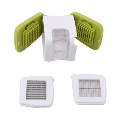 10-in-1, 8 Blade Vegetable Slicer, Onion Mincer Chopper, Vegetable Chopper, Cutter, Dicer, Egg Slicer with Container