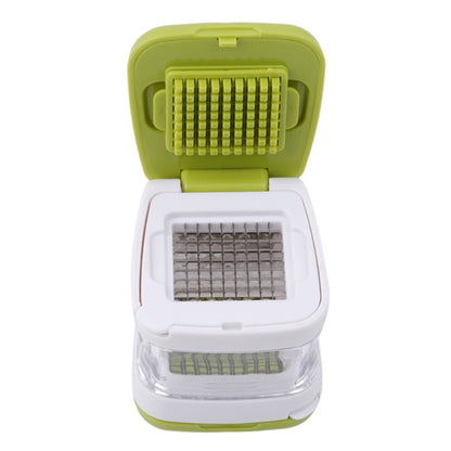 10-in-1, 8 Blade Vegetable Slicer, Onion Mincer Chopper, Vegetable Chopper, Cutter, Dicer, Egg Slicer with Container